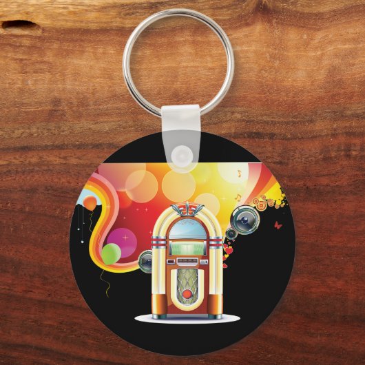 Juke Box Sleutelhanger (Voorkant)