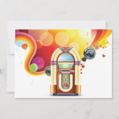 Juke Box Uitnodigingen (Voorkant)