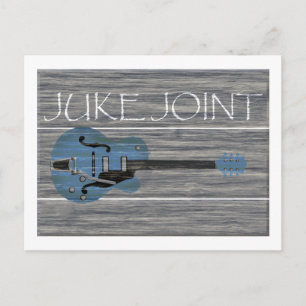 Juke Joint Retro Sign Briefkaart