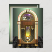 Jukebox Briefkaart (Voorkant / Achterkant)