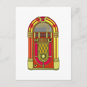 Jukebox Briefkaart