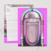JukeBox Briefkaart (Voorkant / Achterkant)
