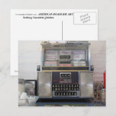 Jukebox Briefkaart (Voorkant / Achterkant)
