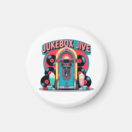 Jukebox Jive Magneet (Voorkant)
