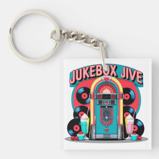 Jukebox Jive Sleutelhanger (voorkant)