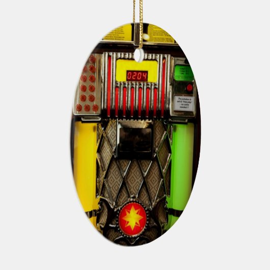 Jukebox Keramisch Ornament (Rechts)