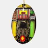 Jukebox Keramisch Ornament (Links)