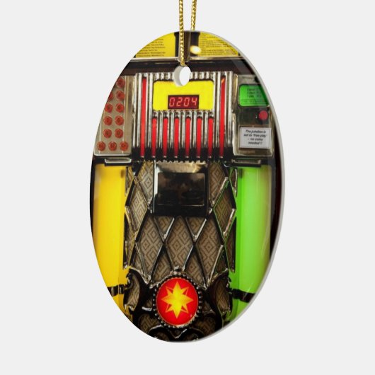 Jukebox Keramisch Ornament (Links)
