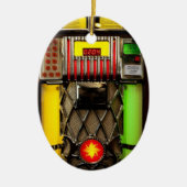 Jukebox Keramisch Ornament (Voorkant)