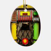 Jukebox Keramisch Ornament (Achterkant)