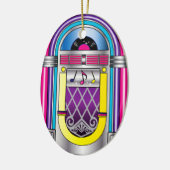 Jukebox Keramisch Ornament (Links)