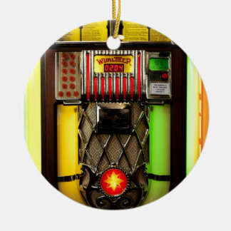 Jukebox Keramisch Ornament