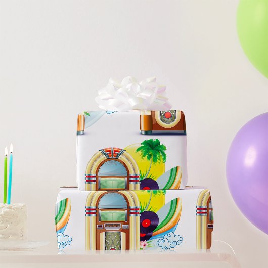 Jukebox Music Cadeaupapier