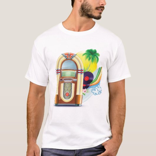 Jukebox Music T-shirt (Voorkant)