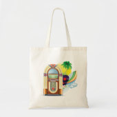 Jukebox Music Tote Bag (Voorkant)