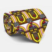  Jukebox Necktie Stropdas (Opgerold)