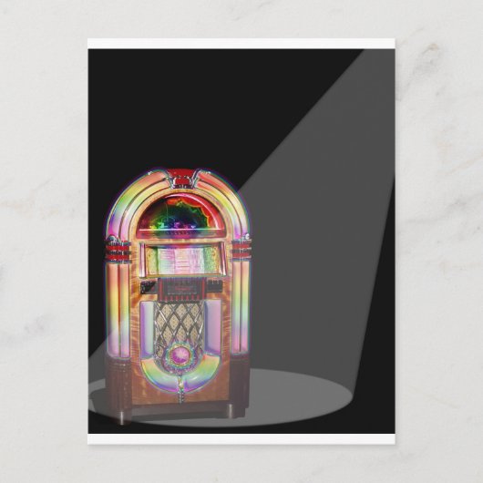 Jukebox Nirvana Briefkaart (Voorkant)