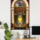 Jukebox Poster (Thuiskantoor)