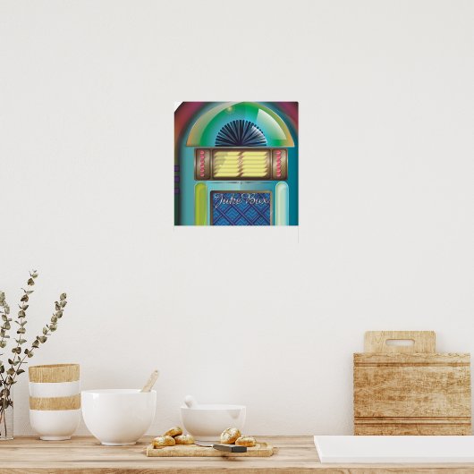 JukeBox Poster (Keuken)