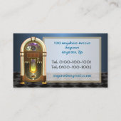 Jukebox-profielkaart Visitekaartje (Achterkant)