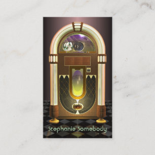 Jukebox-profielkaart Visitekaartje