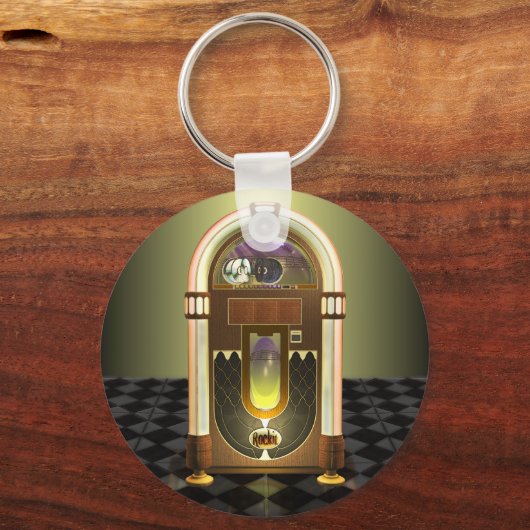 Jukebox Sleutelhanger (Voorkant)