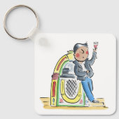 Jukebox Sleutelhanger (Voorkant)