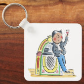 Jukebox Sleutelhanger (Voorkant)