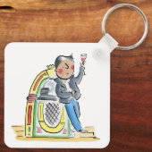 Jukebox Sleutelhanger (Achterkant)