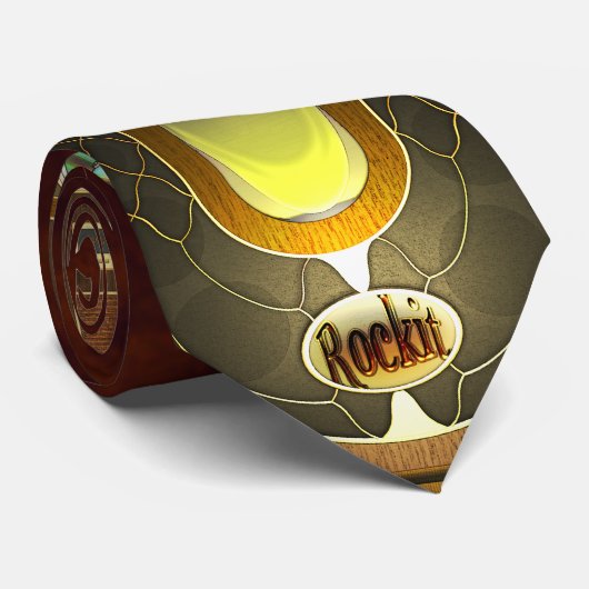 Jukebox Stropdas (Opgerold)