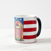JukeBox USA Magische Mok (Voorkant rechts)