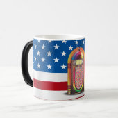 JukeBox USA Magische Mok (Voorkant links)