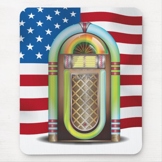 JukeBox USA Muismat (Voorkant)