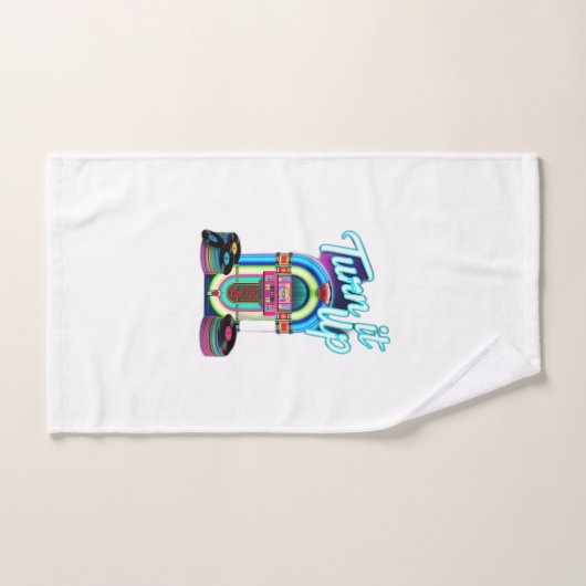 Jukeboxen Bad Handdoek (Handdoek)