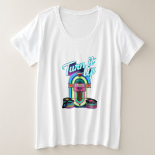 Jukeboxen Grote Maat T-shirt
