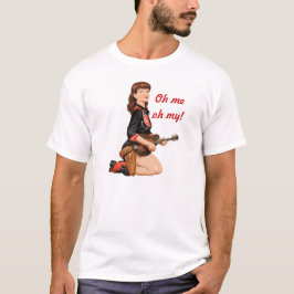 Jukejoint Mandolin Girl Tee Shirt