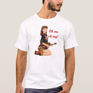 Jukejoint Mandolin Girl Tee Shirt