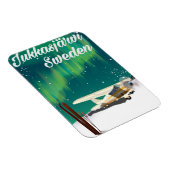 Jukkasjärvi Zweden poster voor de buitenlanders Magneet (Rechterzijde)