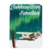 Jukkasjärvi Zweden poster voor de buitenlanders Magneet (Verticaal)
