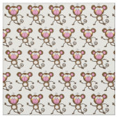 juky monkey-kwekerij stof (Swatch)
