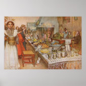 Julaftonen, Carl Larsson Poster (Voorkant)