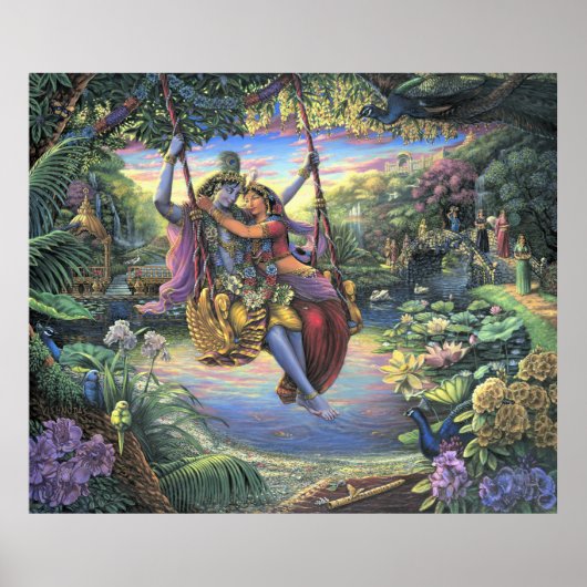 Julan Leela - de Swing Pastime druk Poster (Voorkant)