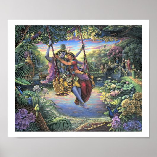 Julan Leela- The Swing Pastime - Print (Voorkant)