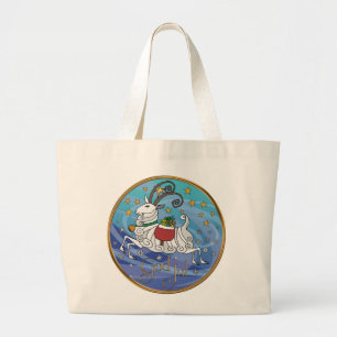 Julbock Yuletide Canvas tas