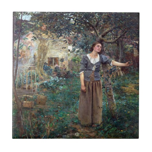 Jules Bastien-Lepage Joan of Arc Tegeltje (Voorkant)