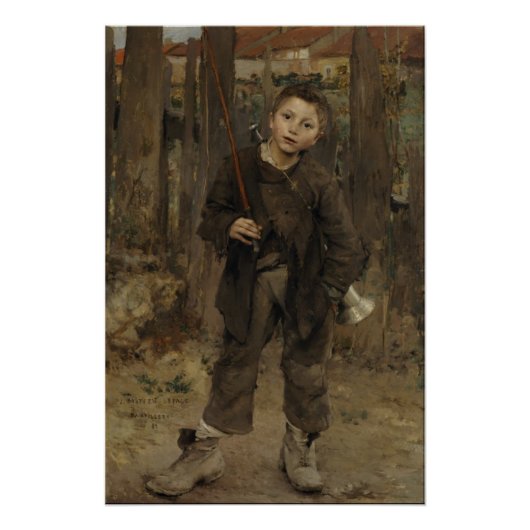 Jules Bastien-Lepage Pas Mèche CC0387 Poster (Voorkant)