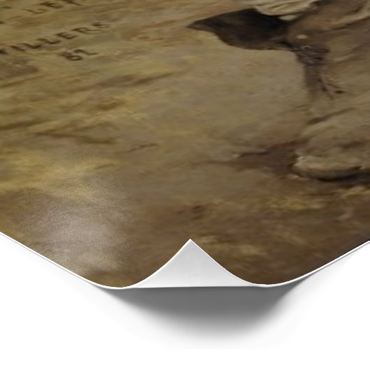 Jules Bastien-Lepage Pas Mèche CC0387 Poster (Hoek)