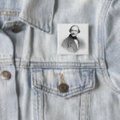 Jules Benedict Vierkante Button 5,1 Cm (In situ)