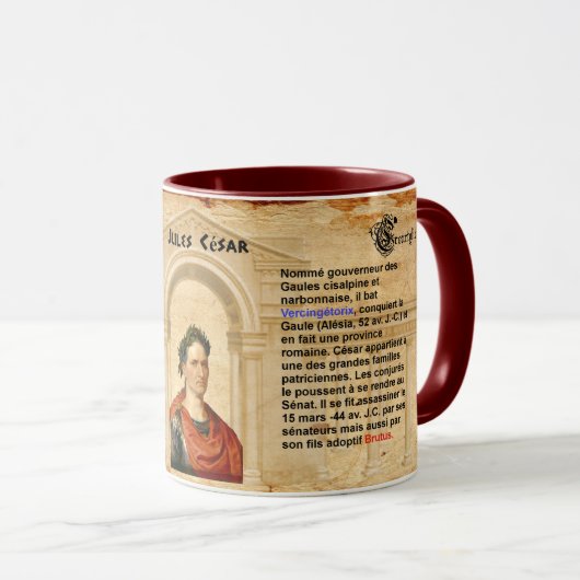 Jules Cesar mok (Voorkant rechts)