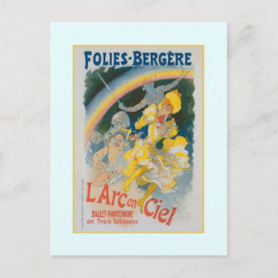 Jules Chéret,advertentie,1890 Briefkaart